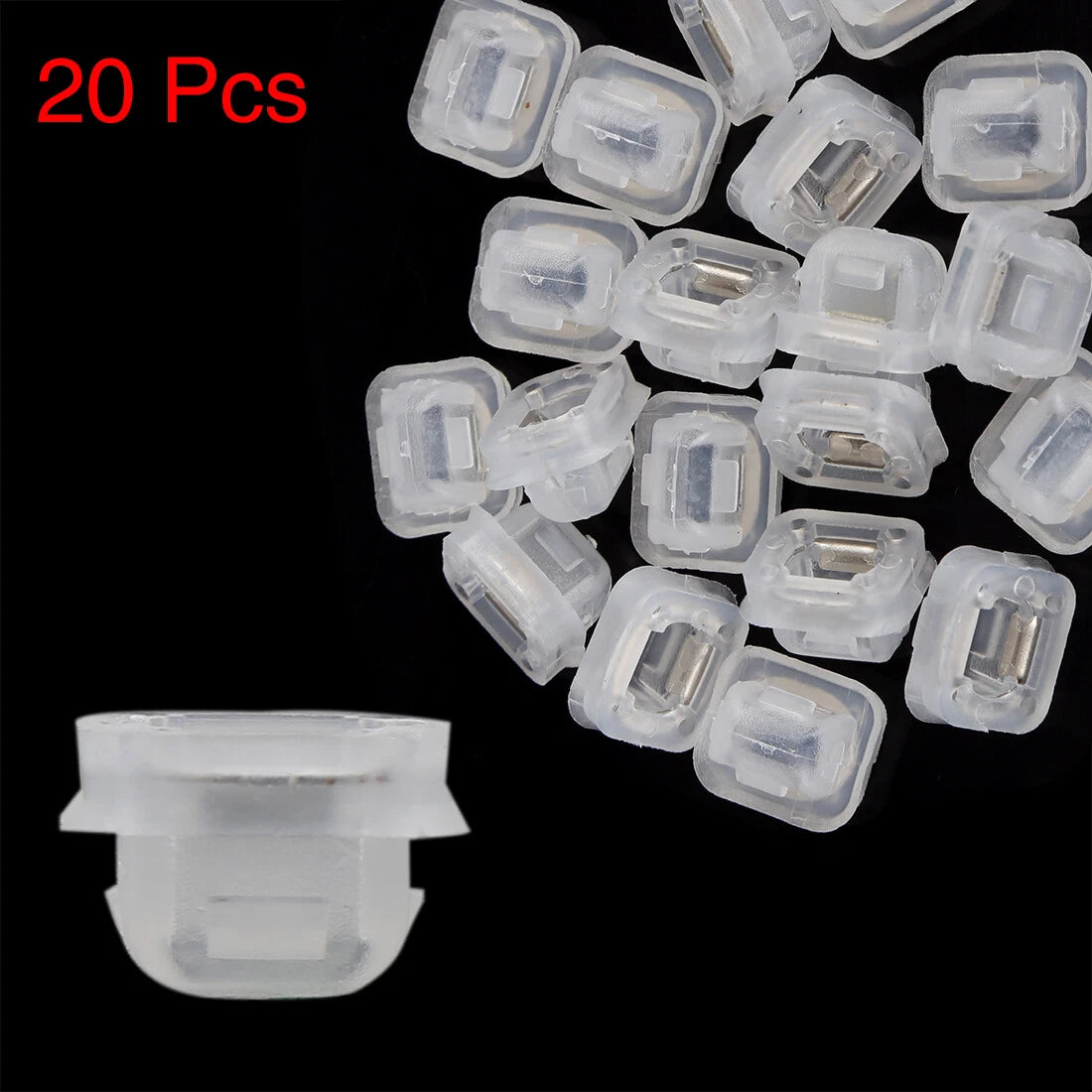 20 x Plastic White Retainer Clips for BMW E46 E90 E91 E92 (2000-2013)