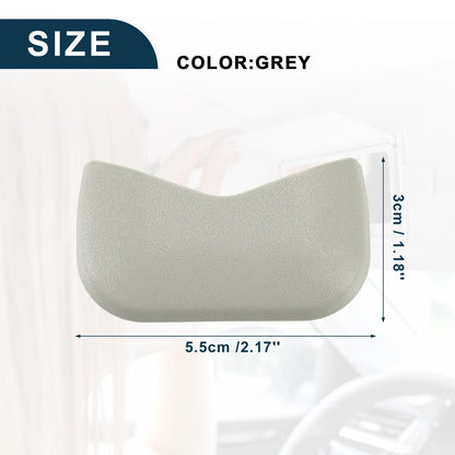 Makeup Mirror Cover Sun Visor Clip for Nissan Grey