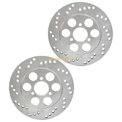 2 x Front Brake Disc Rotors for Honda ATC200X ATC250R (1983–1985)