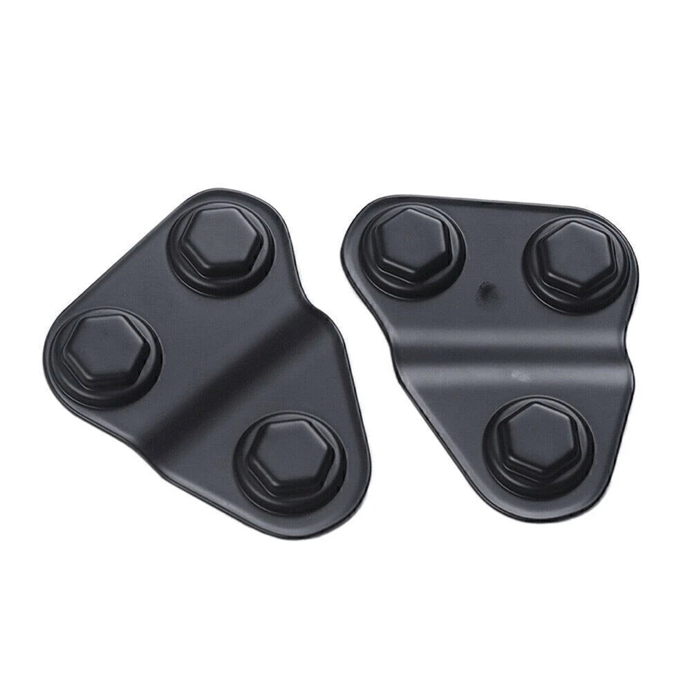 2 x Door Screw Protector Covers for Jeep Wrangler JL JLU JT (2018-2021)