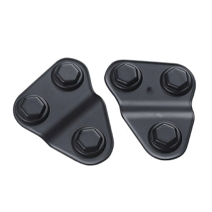 2 x Door Screw Protector Covers for Jeep Wrangler JL JLU JT (2018-2021)