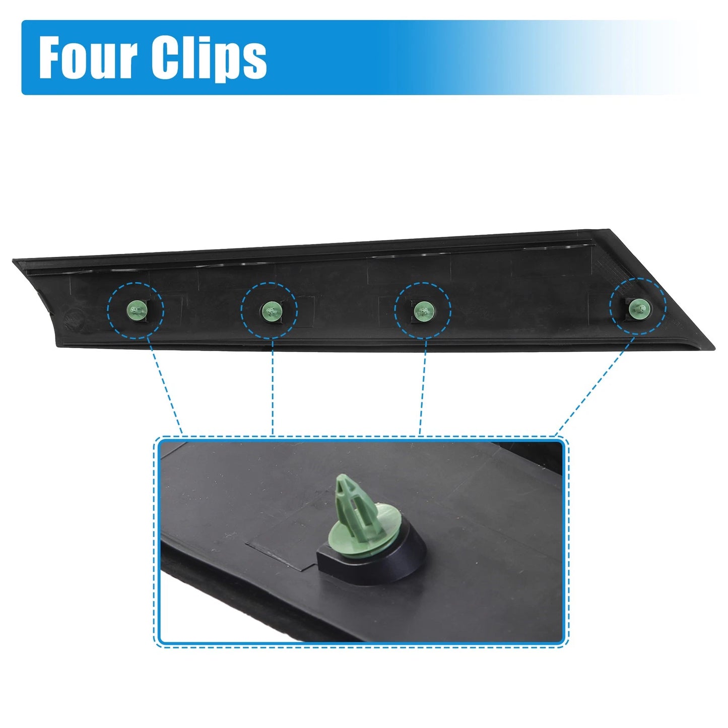 Right A-Pillar Post Trim Cover for BMW (2012-2019)