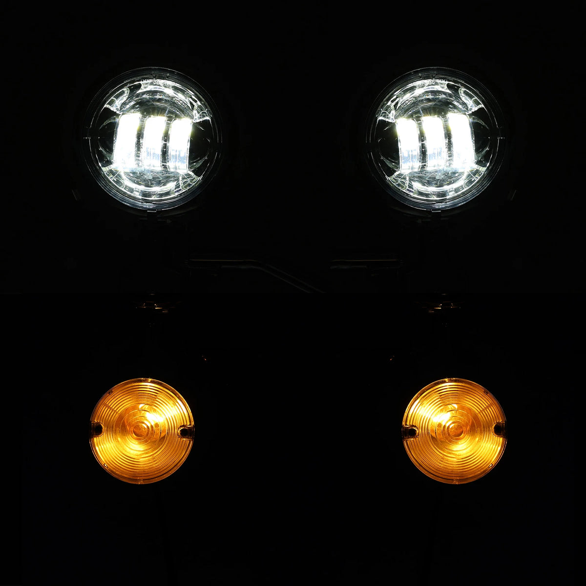 Driving Fog Spot Lights for Harley Road King (1994-2013)