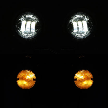 Driving Fog Spot Lights for Harley Road King (1994-2013)