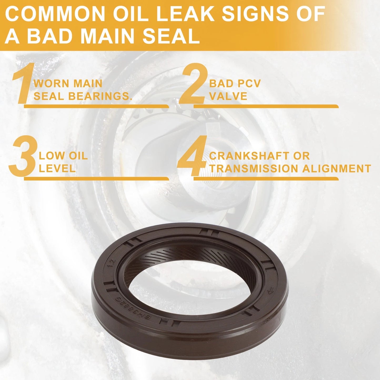 Front Crankshaft Oil Seal for Subaru Impreza (1993-2011)