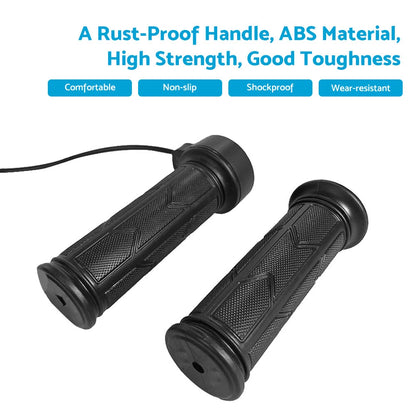 Ebike Full Twist Throttle Right Hand Grip for Electric Bike