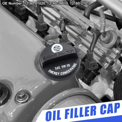 Oil Fuel Tank Cap Gas Oil Filler Plug Cover for Toyota Scion
