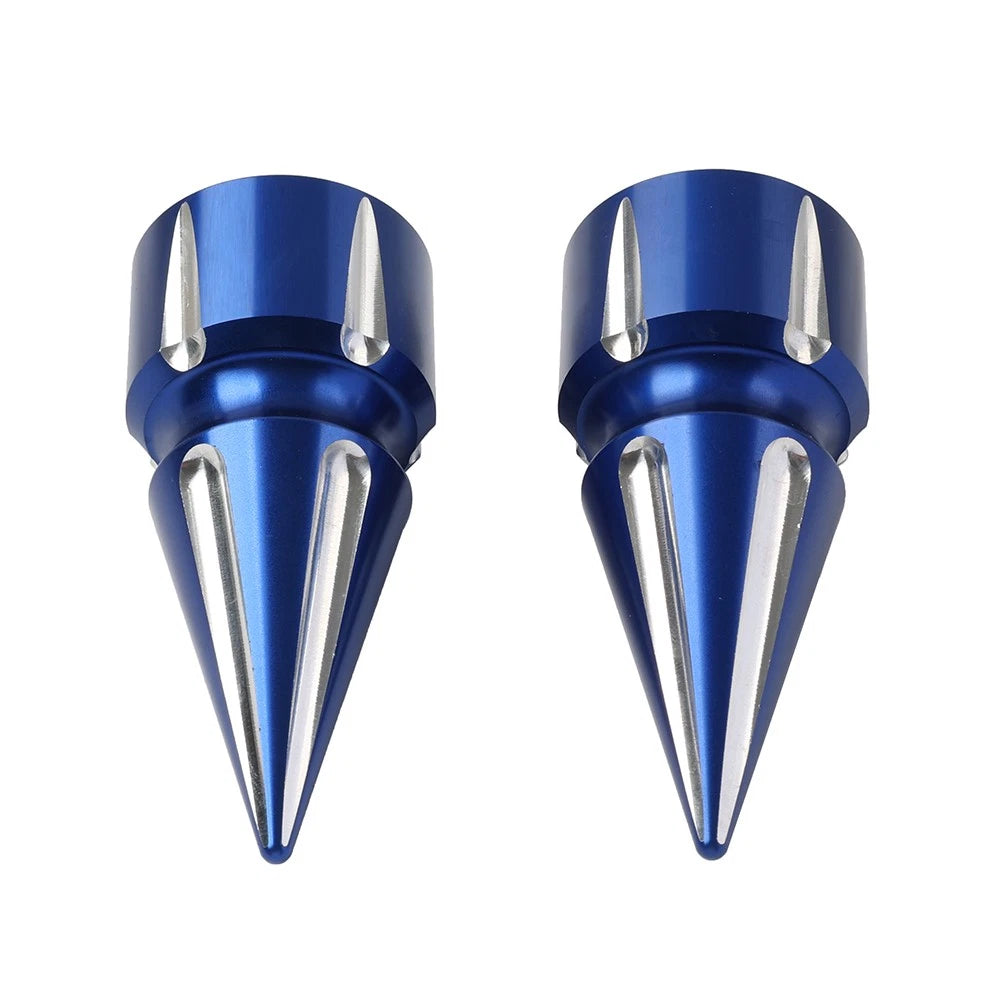 3.6" Front Axle Cap Nut Cover for Harley Softail, Dyna, Street Glide (2007+)