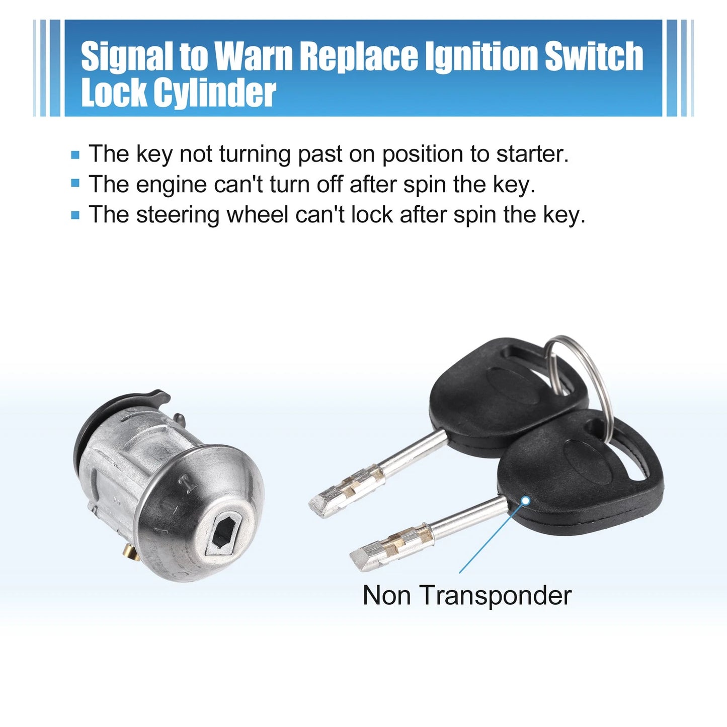 Ignition Lock Cylinder for Ford Transit Connect (2002-2023)