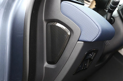 Carbon Fiber Side Dashboard Console Panel Cover Trim For Range Rover Velar
