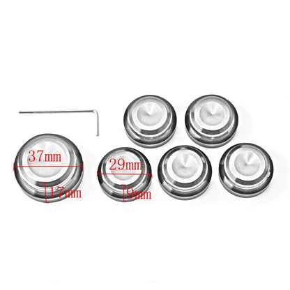 6 x Engine Air Intake Screw Nut Covers for Harley Sportster S (2022-2023)