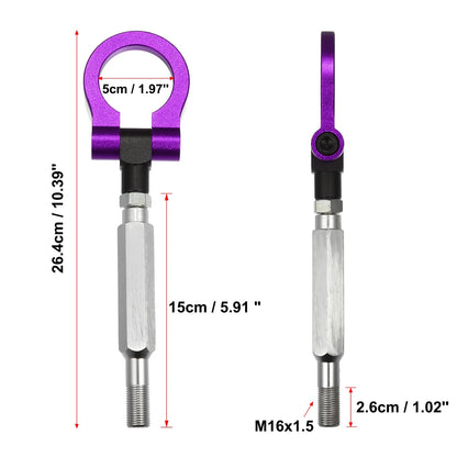 Purple Front Bumper Towing Hook for Subaru BR-Z (2013-2021)