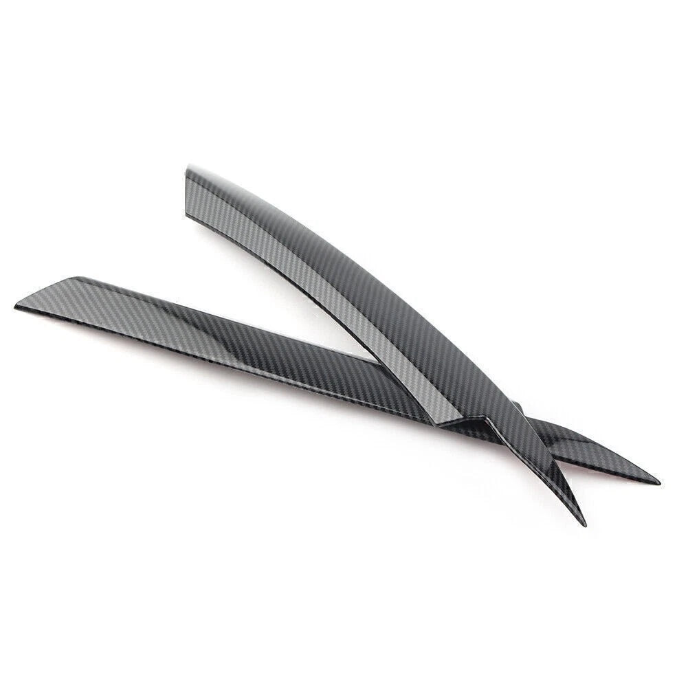 Carbon Fiber Headlight Eyelid Cover Trim for VW Passat B7 (2010-2014)