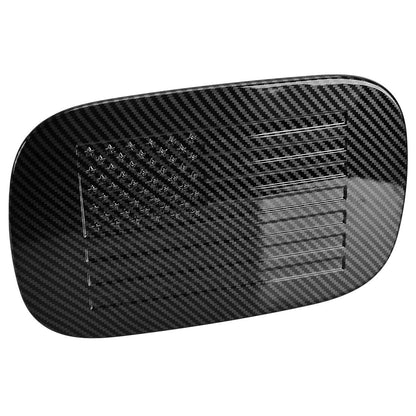 Carbon Fiber Look Fuel Tank Gas Door Cover for Dodge Durango (2011-2021)