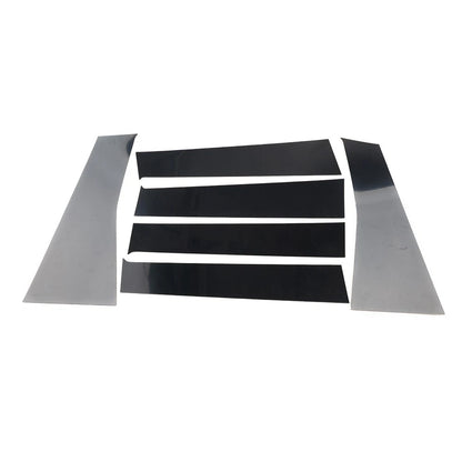 6 x Pillar Post Door Window Cover Trim for Mitsubishi Pajero Sport (2016-2023)