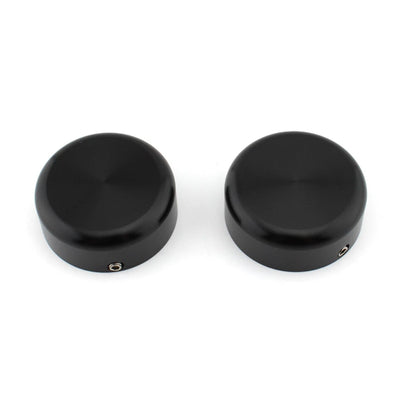 Black Front Fork Cover Caps for Harley Sportster S 1250 RH1250 S (2021-2023)