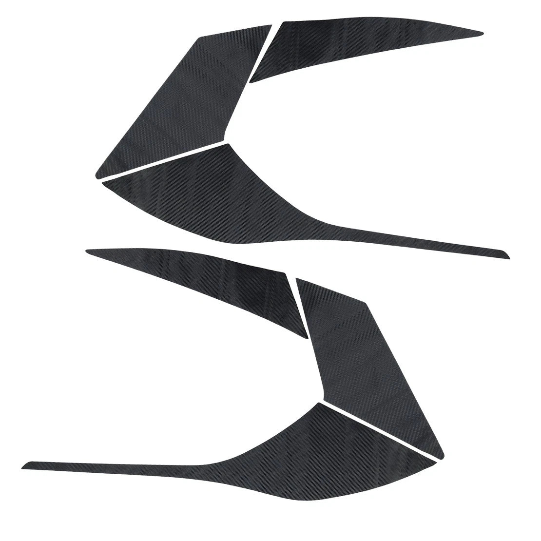 Carbon Fiber Tail Light Cover Sticker for Honda Civic (2016-2021)