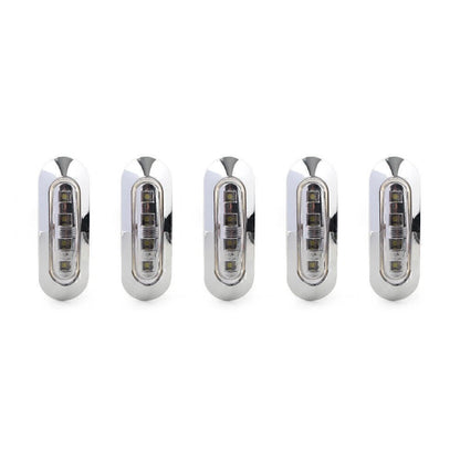 5 x LED Side Clearance Marker Lights for Truck Trailer Pickup 12V 24V