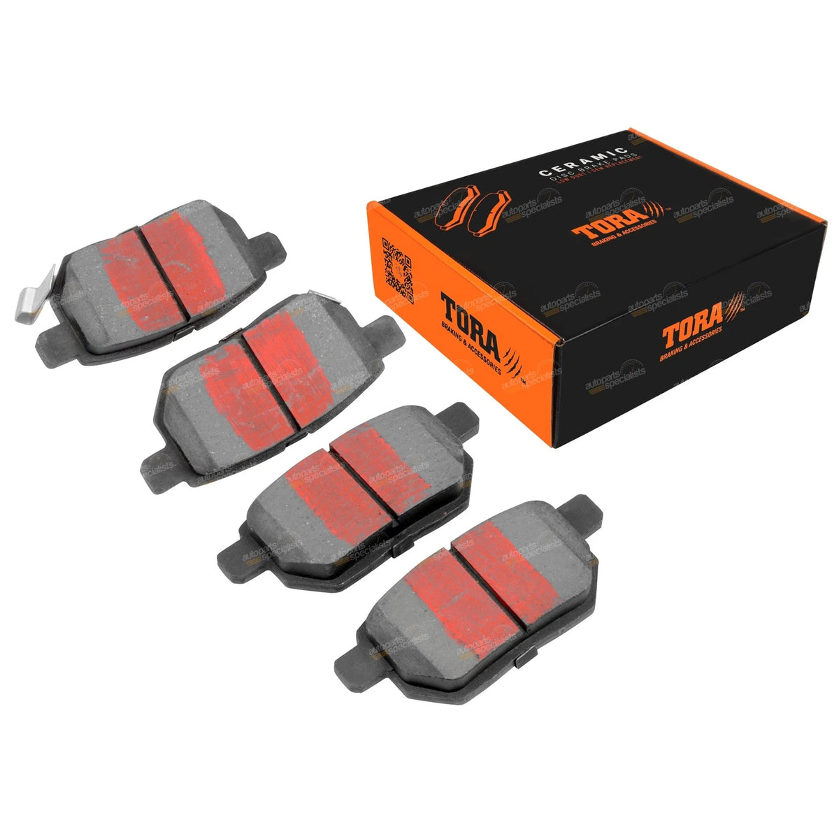 Rear Ceramic Disc Brake Pad Set for Toyota Rukus (2010–2016)