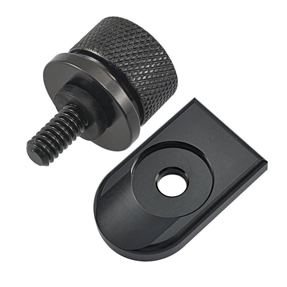 Aluminium Rear Fender Seat Screw Bolt Nut Cover Kit for Harley (1997-2023)