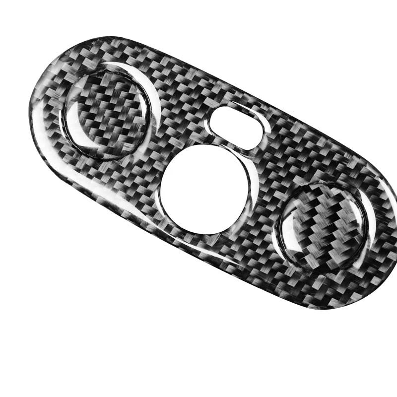 Carbon Fiber Side Mirror Adjust Buttons Cover Trim For Mini Cooper R53 2005-2006
