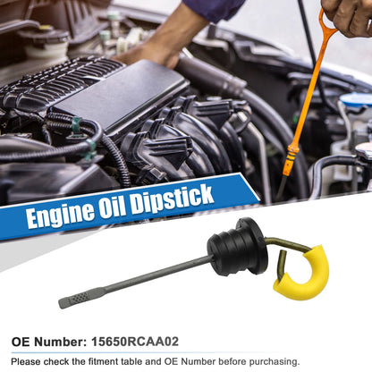Engine Oil Fluid Level Dipstick for Honda Civic DX LX Wagovan 1.5L L4 (1984-1991)