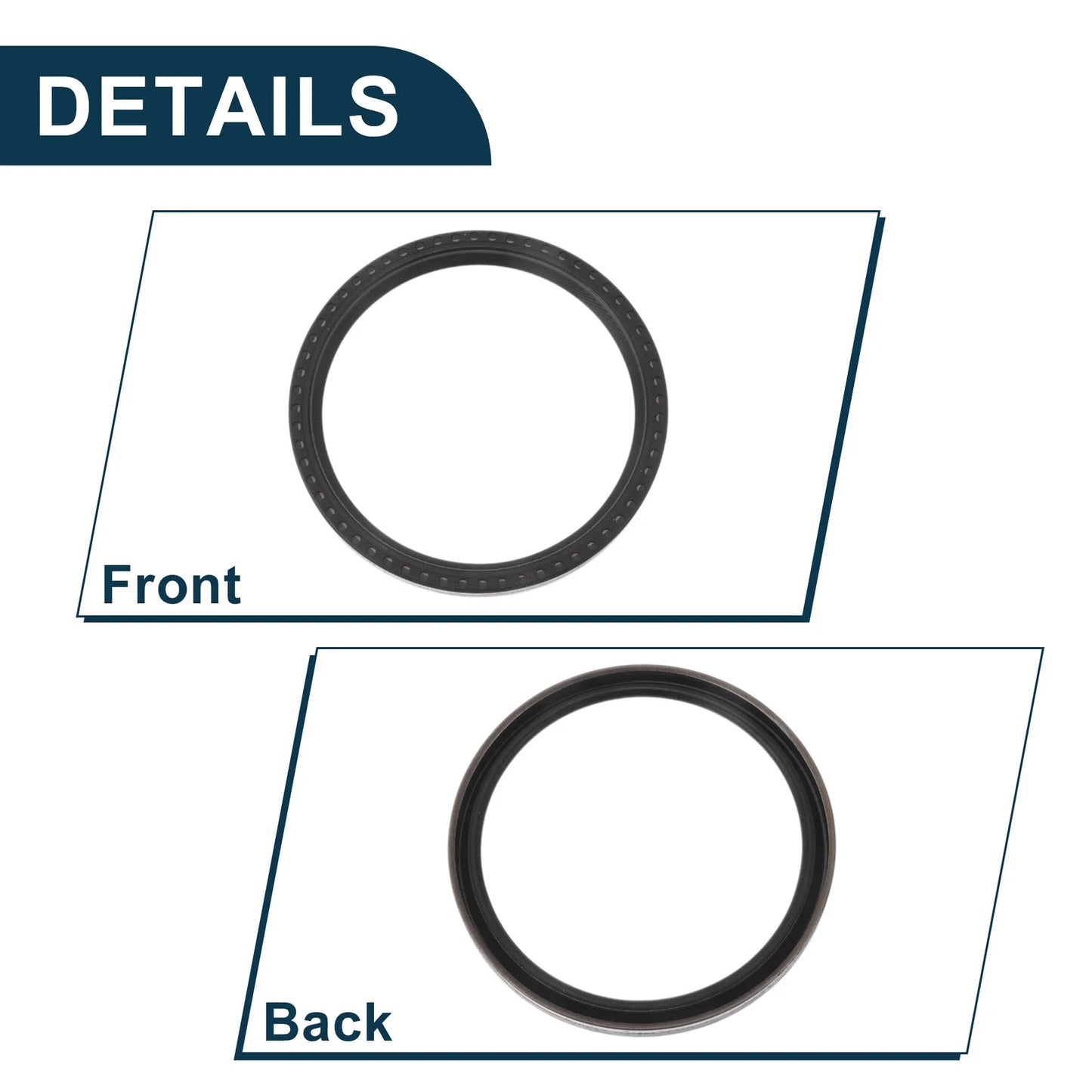 Rear Crankshaft Oil Seal for Ford F-150 (1996-2007) - Engine Main Seal 1 x Seal