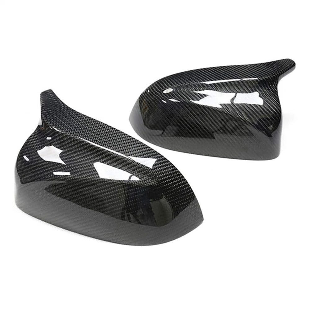 Real Carbon Fiber Side Mirror Cover Caps for BMW G05 X5, G01 G03, X4 (2018-2023)