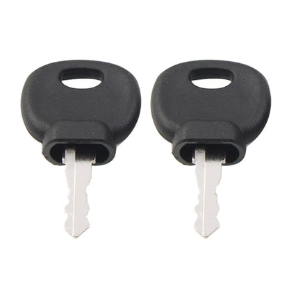 2 x Ignition Keys for Bomag Hamm Roller & Compaction Equipment (No Year)