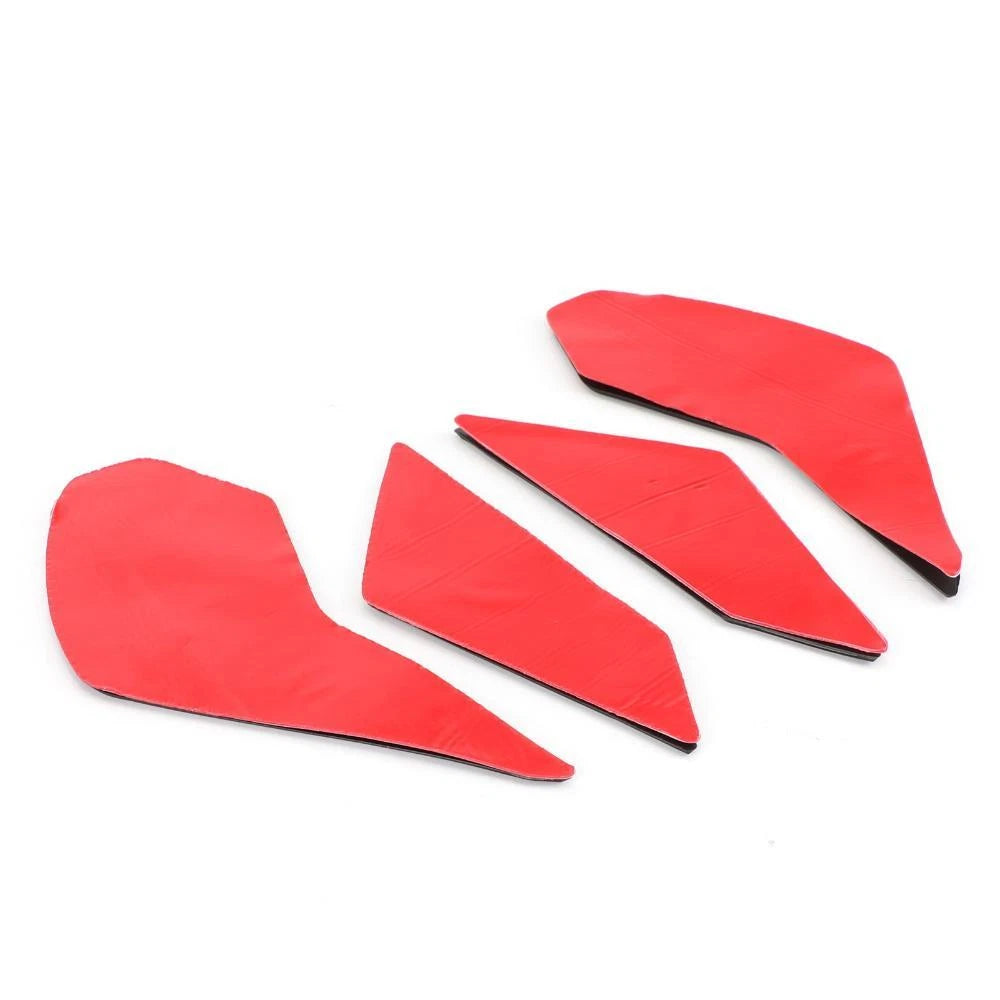 4 x Knee Pads Tank Side Protection for Honda CBR500R (2019-2021) Black