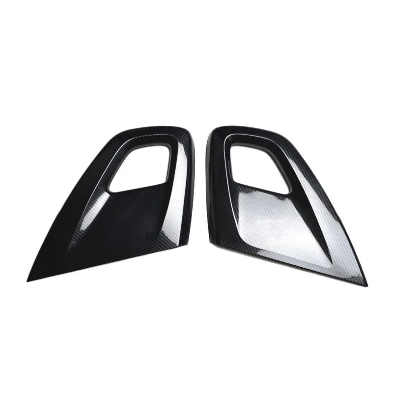 Carbon Fiber Interior Door Armrest Trim Covers for Hyundai Veloster