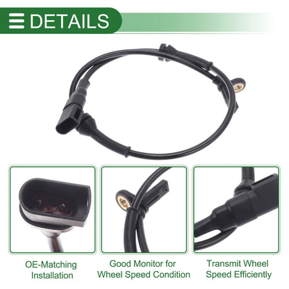 ABS Wheel Speed Sensor for Ford Focus (2000-2007) - 1 x YS4Z2B372AA