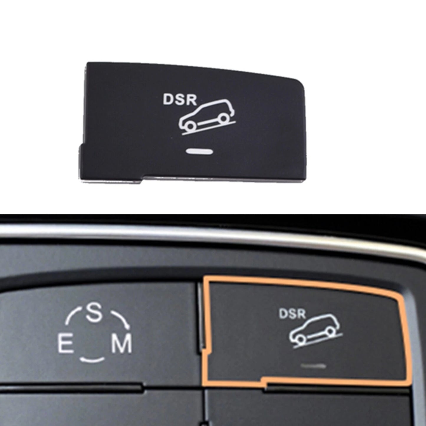 DRS Switch Button Cover for Mercedes-Benz GLE W166 (2015-2019)