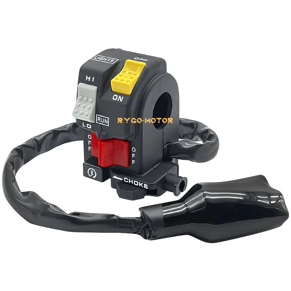 Left Handlebar Switch Start Kill Stop Headlight for Honda ATC250SX (1985–1987)