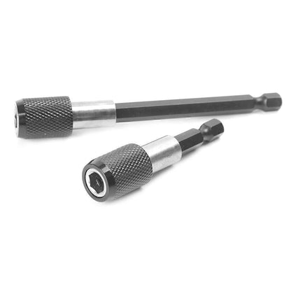 3X Magnetic Screwdriver Extension Quick-Release 1/4" Hex Shank for Drill Bit
