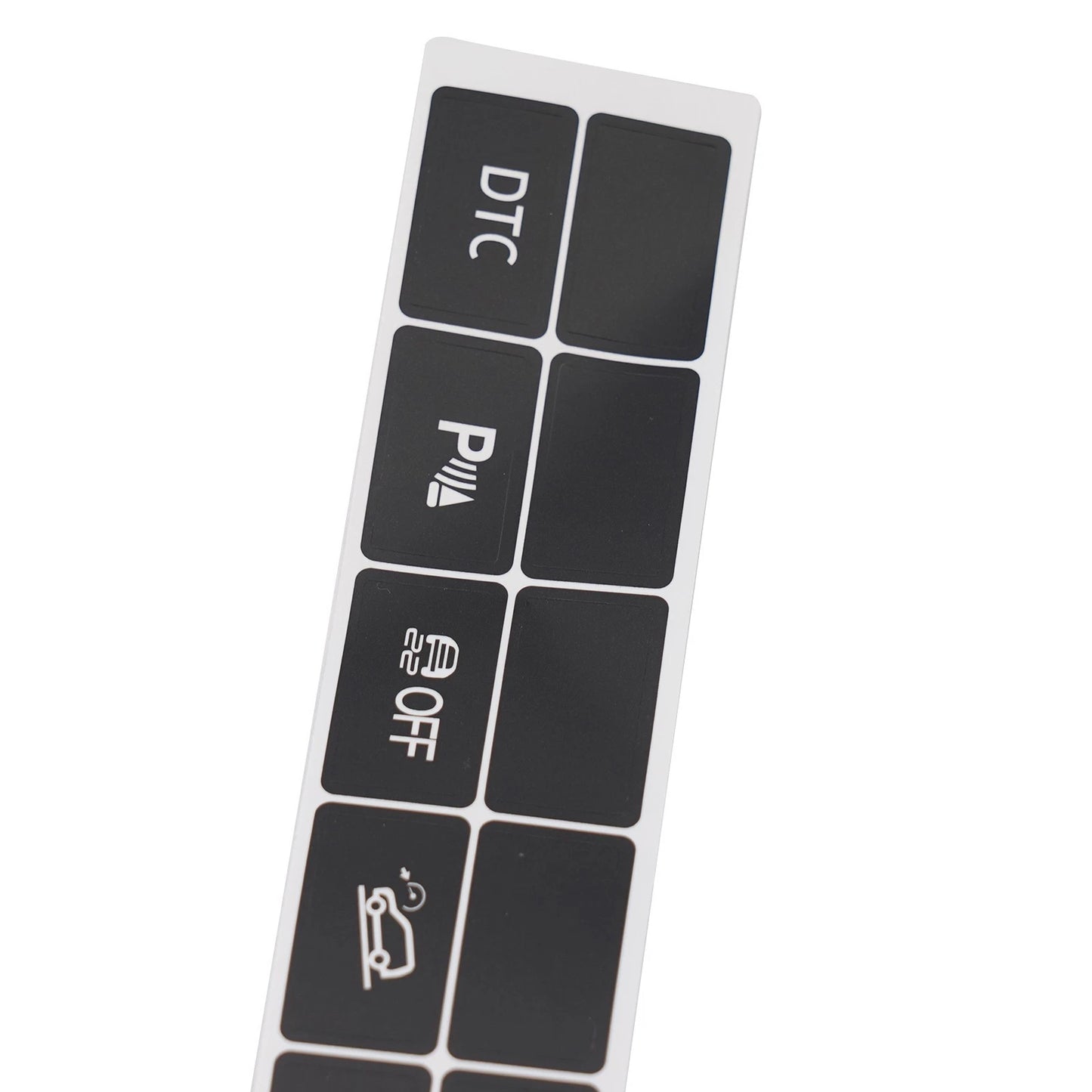DASH Button Stickers for BMW X5 (2006–2013)