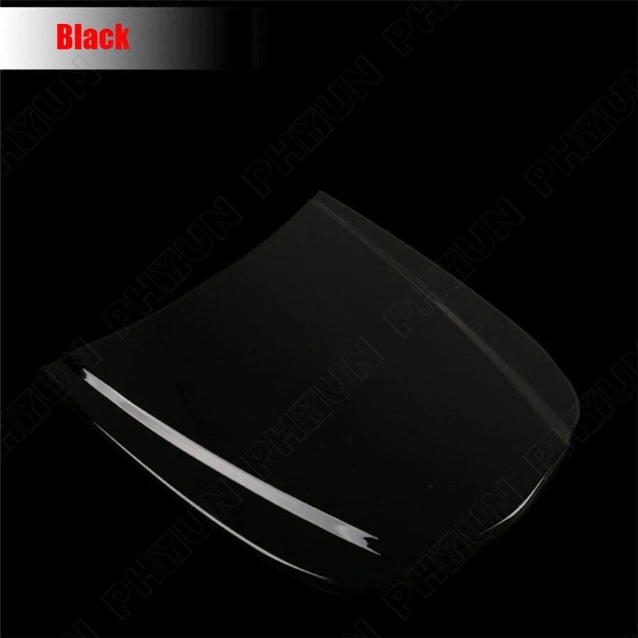 Black Mini Car Hood Metal Display Model for Vinyl Wrapping 26x30cm