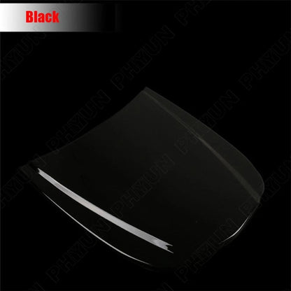 Black Mini Car Hood Metal Display Model for Vinyl Wrapping 26x30cm