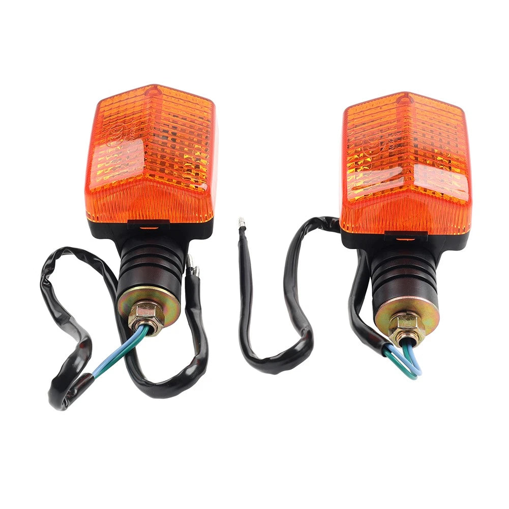 Pair Turn Signal Indicator Lights for Honda XR250L XR650L CB125 NPS50