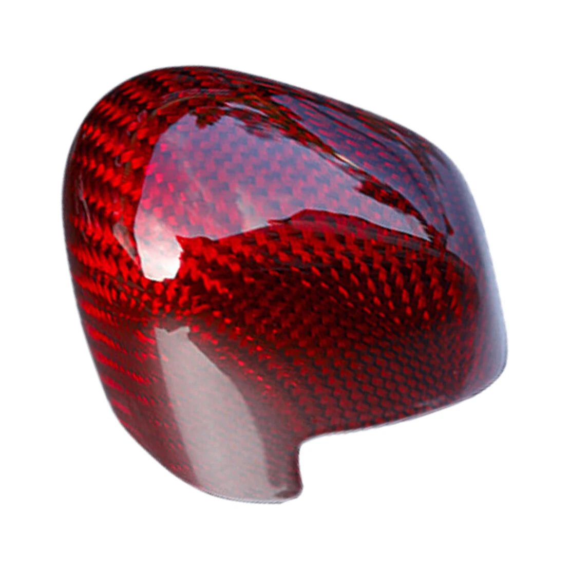 Red Carbon Fiber Gear Shift Knob Cover for Lexus RX350 500h (2023-2024)