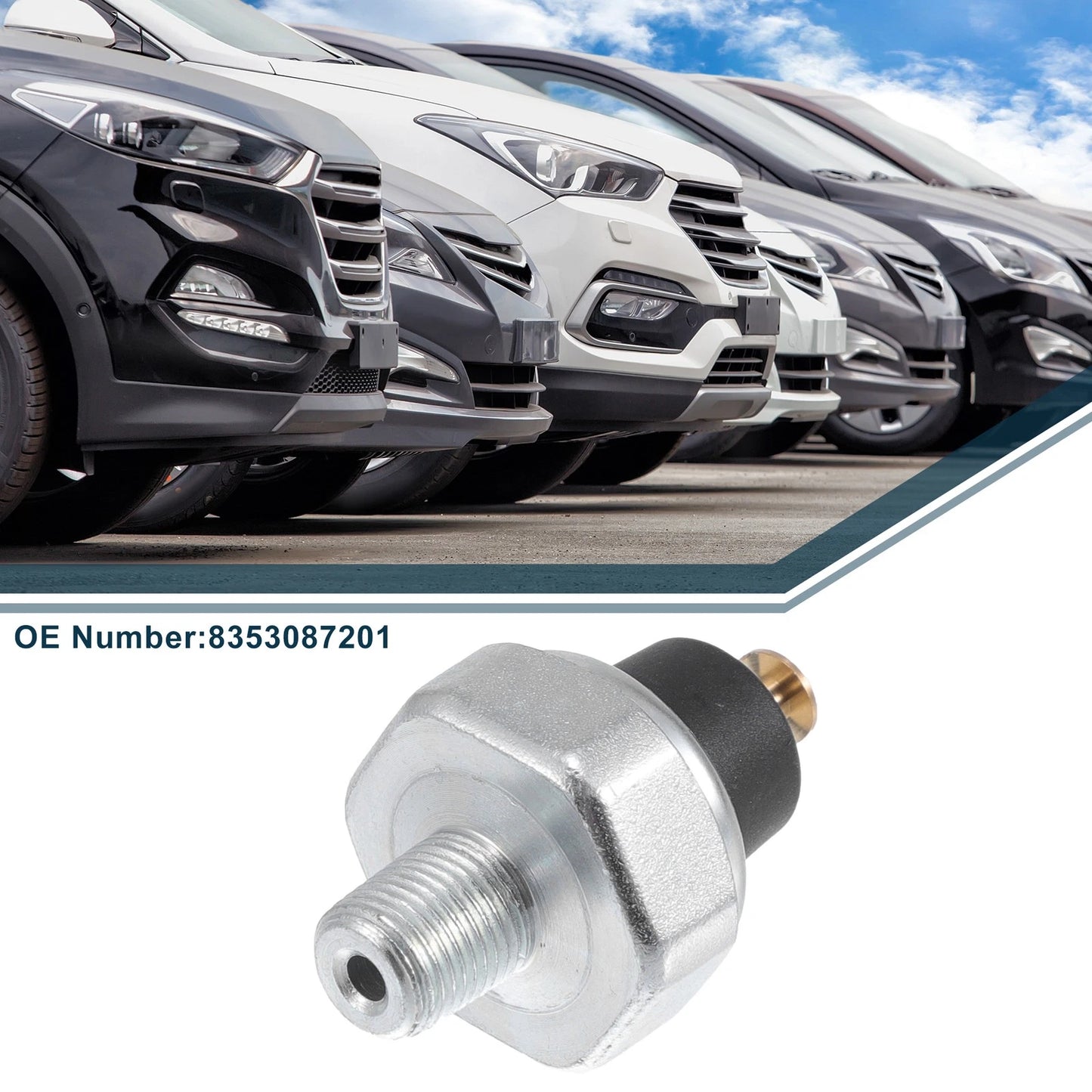 Fuel Pressure Sensor for Toyota Corolla 1.6 (1989-1994) - Durable 1 x Sensor