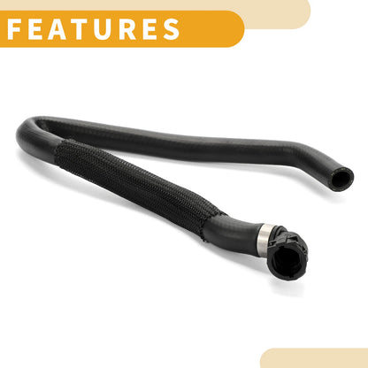 Radiator Hose for BMW 128i 2008-2013 Rubber Black