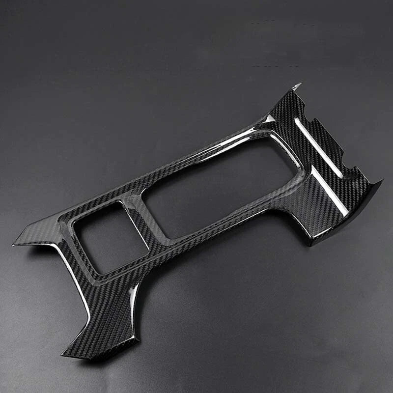 Carbon Fiber Automatic Gear Shift Panel Cover Trim for Subaru WRX 2022-2023