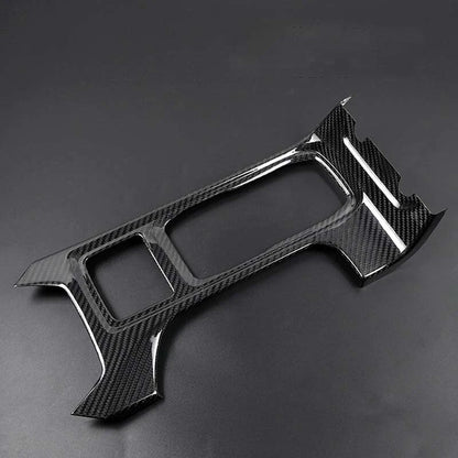 Carbon Fiber Automatic Gear Shift Panel Cover Trim for Subaru WRX 2022-2023