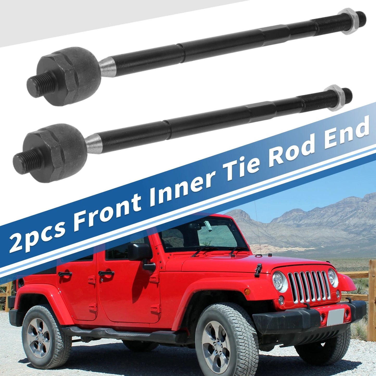 Front Inner Tie Rod Ends for Jeep Cherokee (2014-2018)
