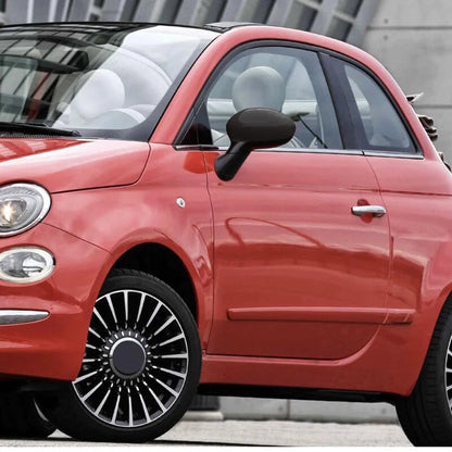 Car Rearview Mirror Cover Cap for Fiat 500 Left Side (2007-2023)