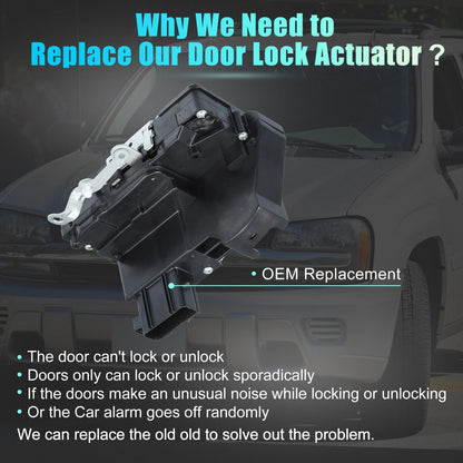 Rear Right Power Door Lock Actuator for Ford Escape (2001-2007)