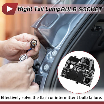 Right Tail Light Socket for Peugeot 408 (2010-2012)