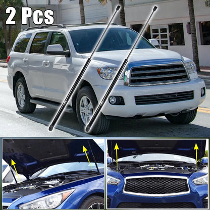 2 x Front Hood Lift Supports Struts Shocks for Toyota Sequoia (2008–2014)