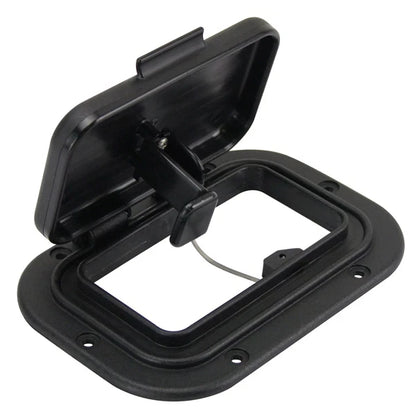 Caravan/Boat Air Vent Scupper Black Nylon Deck Scupper Transom Camper Trailer